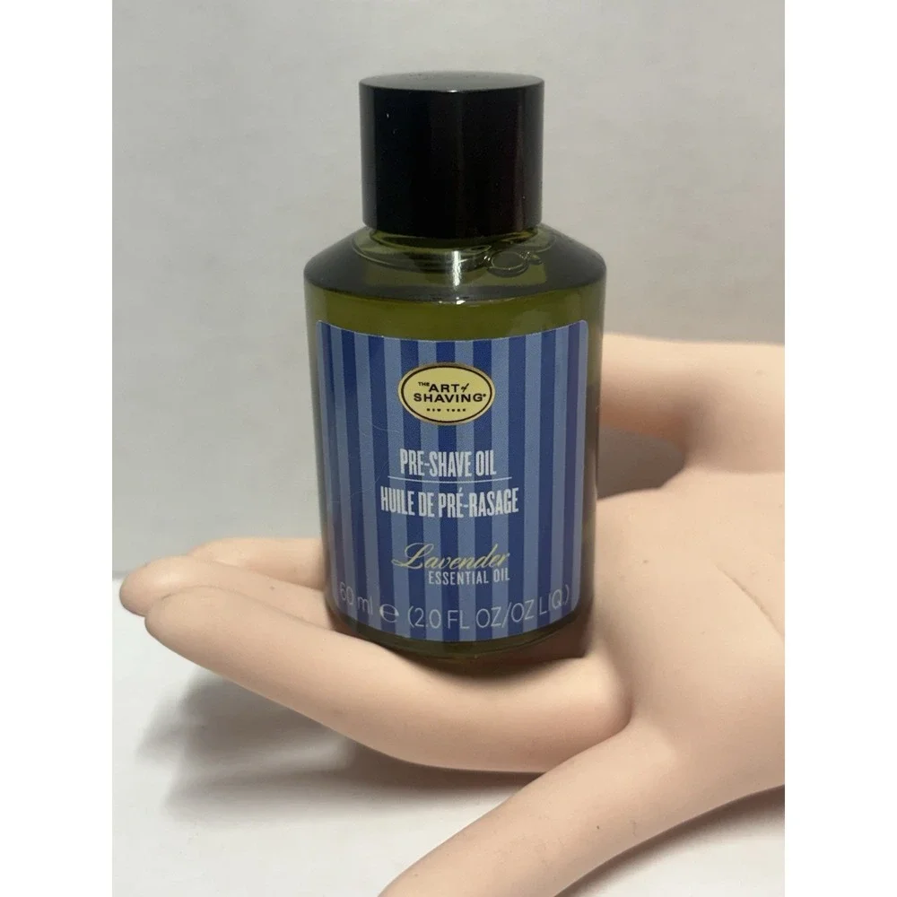 The Art of Shaving Pre Shave Oil Mens Unscented 2 oz / 60 ml Made in the USA